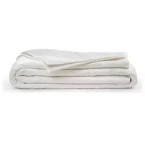Diamond White King Quilt