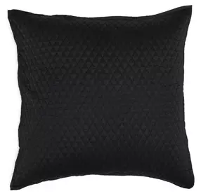 Diamond Onyx Euro Sham