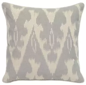 Adore Fae Gray Square Accent Pillow Set of 2