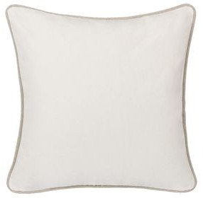 Heirloom Velvet Ivory 18 x 18" Accent Pillow