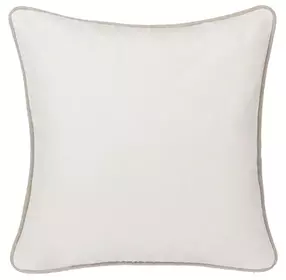 Heirloom Velvet Ivory 18 x 18" Accent Pillow Set of 2