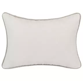 Heirloom Velvet Ivory Rectangular Accent Pillow Set of 2