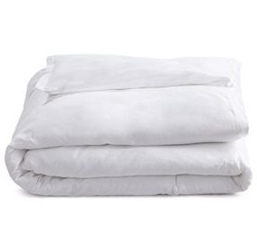 Arcadia White King Duvet