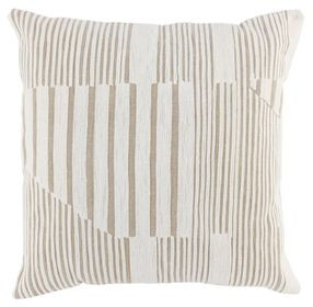 Reform Levi Ivory and Natural Square Accent Pillow
