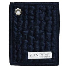 Bari Velvet Ocean Blue Swatch Quilt