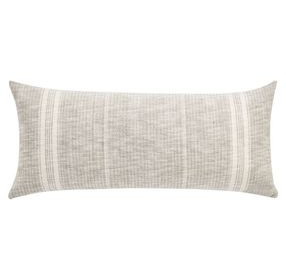 Repose Ria Natural and Ivory Rectangular Accent Pillow