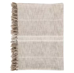 Throws Ria Natural and Ivory Throw