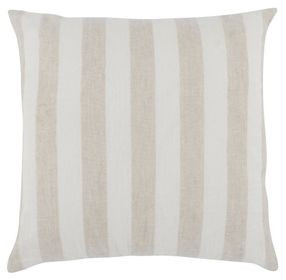 Comporta Atwater Ivory and Natural Square Accent Pillow Set of 2