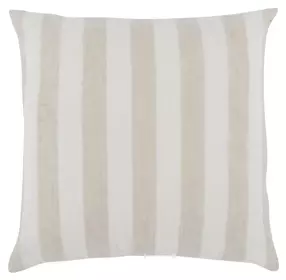 Comporta Atwater Ivory and Natural Square Accent Pillow Set of 2