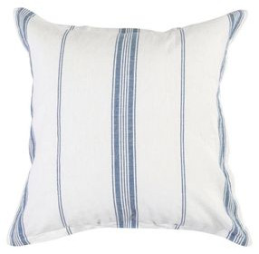 Jayson Blue Stripe Cashmere Euro Sham