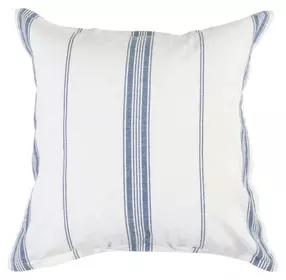 Jayson Blue Stripe Cashmere Euro Sham