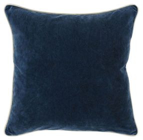 Heirloom Velvet Navy 22 x 22" Accent Pillow