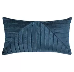 La Dolce Vita Aubry Nightfall Blue Rectangular Accent Pillow Set of 2