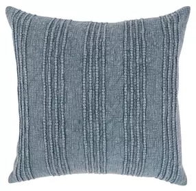 Gratitude Sea Fog Blue Square Accent Pillow Set of 2