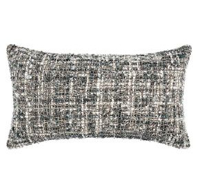 Villa Classics Porter Blue and Slate Rectangular Accent Pillow Set of 2