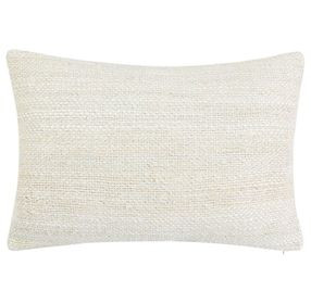 Stillness Halter Ivory Rectangular Accent Pillow Set of 2