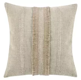 Timeless Valley Natural Square Accent Pillow Set of 2