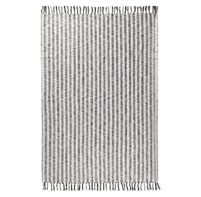 Throws Linna Natural and Black Throw