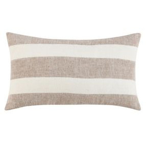 Boardwalk Gardner Hazel and Ivory Rectangular Accent Pillow Set of 2