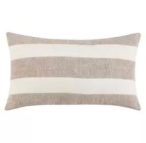 Boardwalk Gardner Hazel and Ivory Rectangular Accent Pillow Set of 2