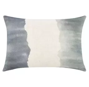 Boardwalk Foundation Blue and Sagebrush Green Rectangular Accent Pillow Set of 2