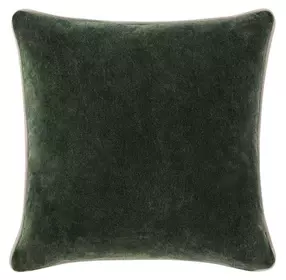 Heirloom Velvet Forest Green 22 x 22" Accent Pillow Set of 2