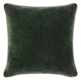 Heirloom Velvet Forest Green 18 x 18" Accent Pillow Set of 2