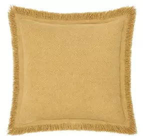 Lauren Yellow Square Accent Pillow Set of 2