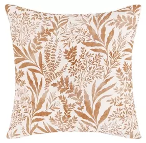 Villa Classics Mulberry Chestnut Brown Square Accent Pillow Set of 2