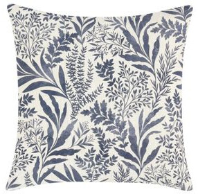 Villa Classics Mulberry Denim Blue Square Accent Pillow