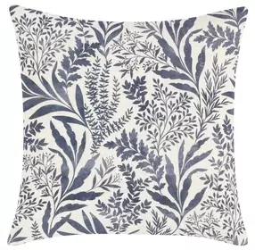 Villa Classics Mulberry Denim Blue Square Accent Pillow Set of 2