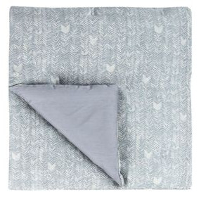 French Herringbone Storm Swatch Comforter