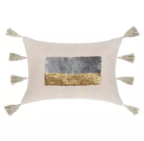 Radiant Oasis Tanga Natural Rectangular Accent Pillow Set of 2