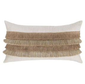 Radiant Oasis Amon Natural Rectangular Accent Pillow