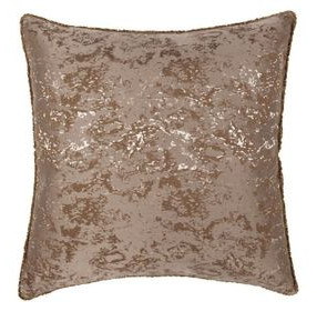 Equilibrium Mica Bronze Square Accent Pillow
