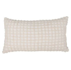 Equilibrium Ion Ivory Rectangular Accent Pillow