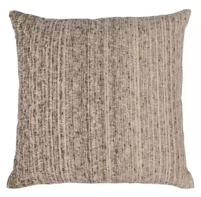 Equilibrium Beryl Cocoa Brown Square Accent Pillow Set of 2