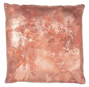 Equilibrium Onara Rose Gold Square Accent Pillow Set of 2
