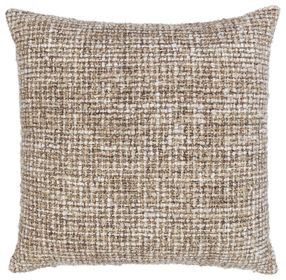 Villa Classics Porter Natural and Ivory Square Accent Pillow