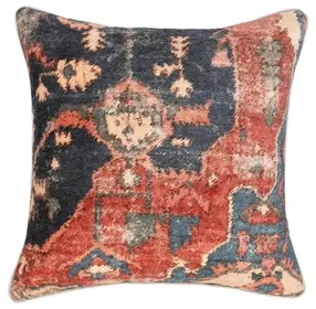 Novel Estate Fairmont and Gray Square Accent Pillow Set of 2