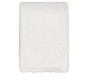 Throws Taiga Faux Fur Ivory Throw