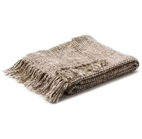 Throws Porter Natural and Ivory Throw