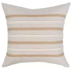 Novel Estate Lyndhurst Natural and Beige Square Accent Pillow Set of 2