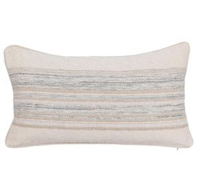 Tranquil Coasts Rockport Ivory Rectangular Accent Pillow