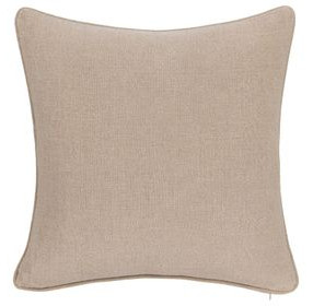 Bedford Linen Natural Square Accent Pillow