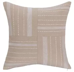 Villa Classics Origin Natural Square Accent Pillow Set of 2