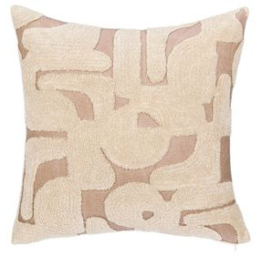 Lineage Austen Caramel Square Accent Pillow Set of 2