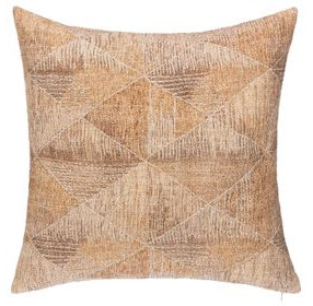 Lineage Rev Caramel Square Accent Pillow Set of 2