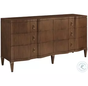 Vantage Littleton Warm Brown Tourmaline Drawer Dresser