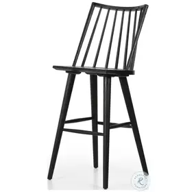 Lewis Black Oak Windsor Bar Stool